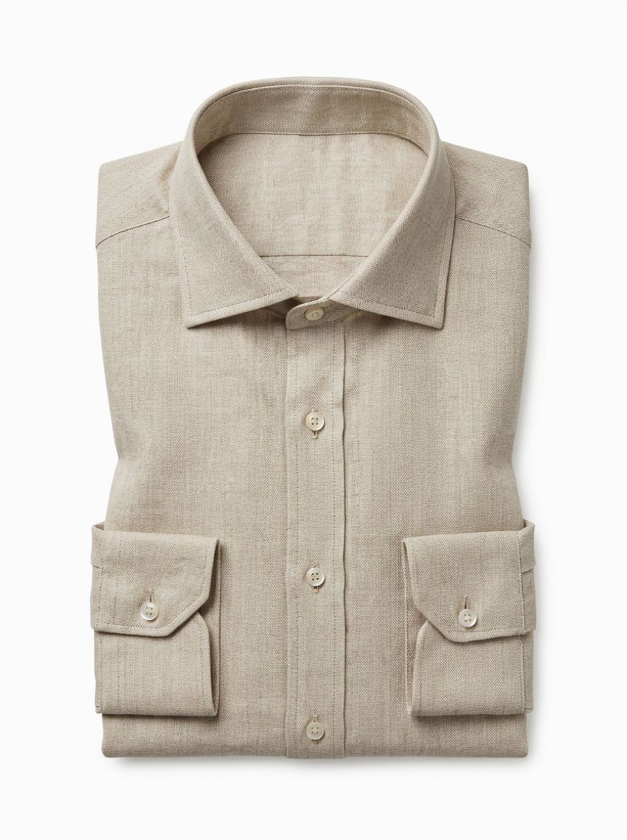 Tailored European Linen Shirt